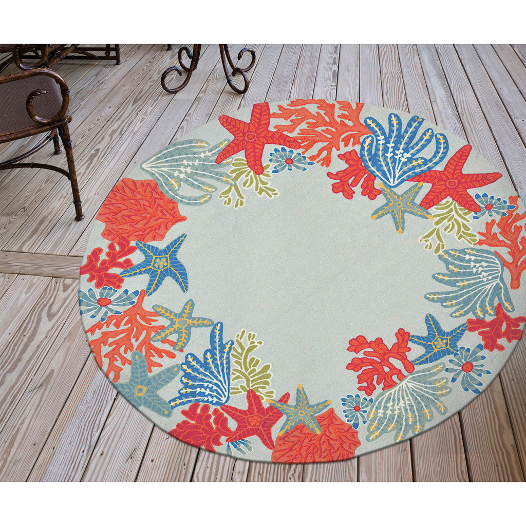 Trans Ocean Ravella Ocean Scene Area Rug