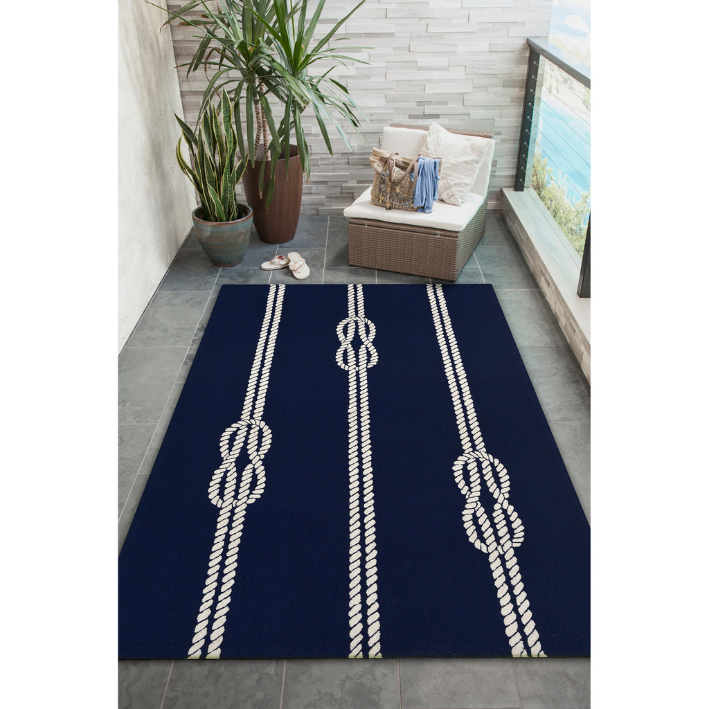 Trans Ocean Capri Ropes Area Rug
