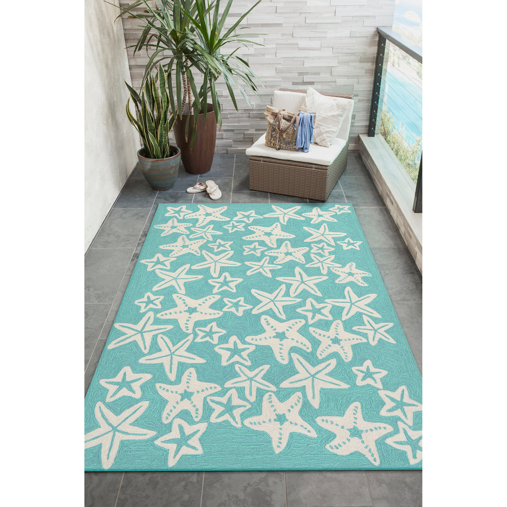 Trans Ocean Capri Starfish Area Rug