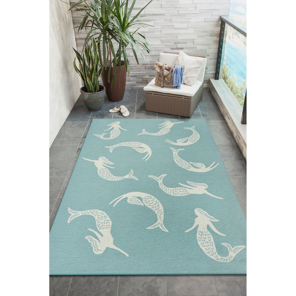 Trans Ocean Capri Mermaids Area Rug
