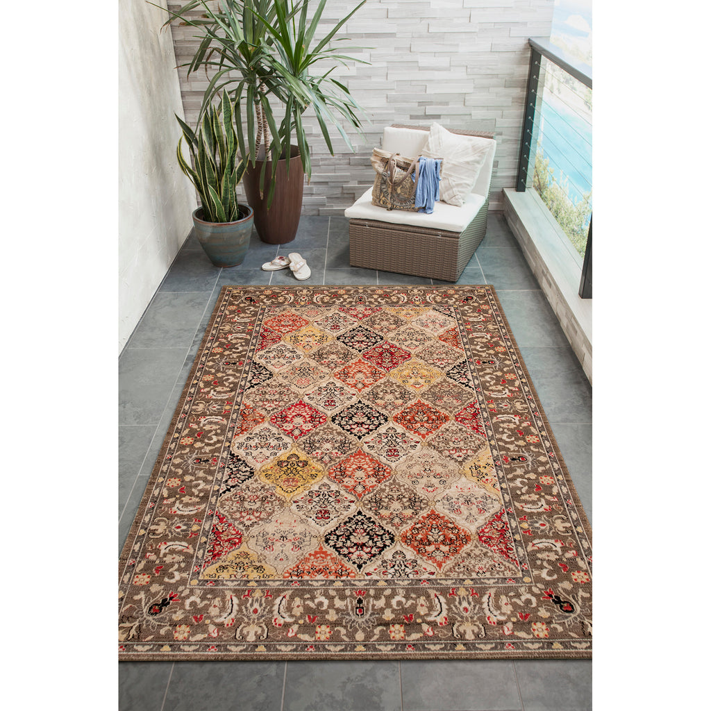 Trans Ocean Fresco Panel Area Rug