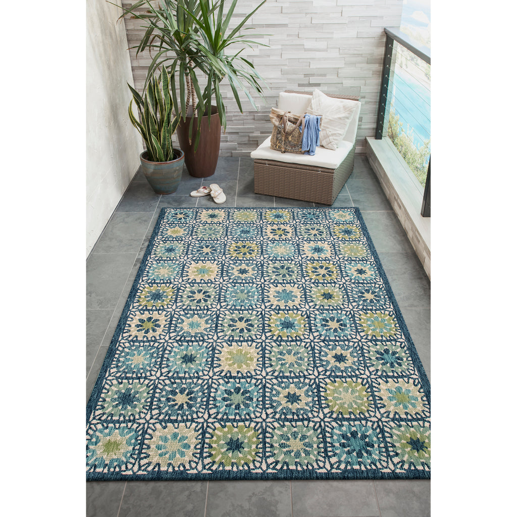 Trans Ocean Portofino Boho Tiles Area Rug