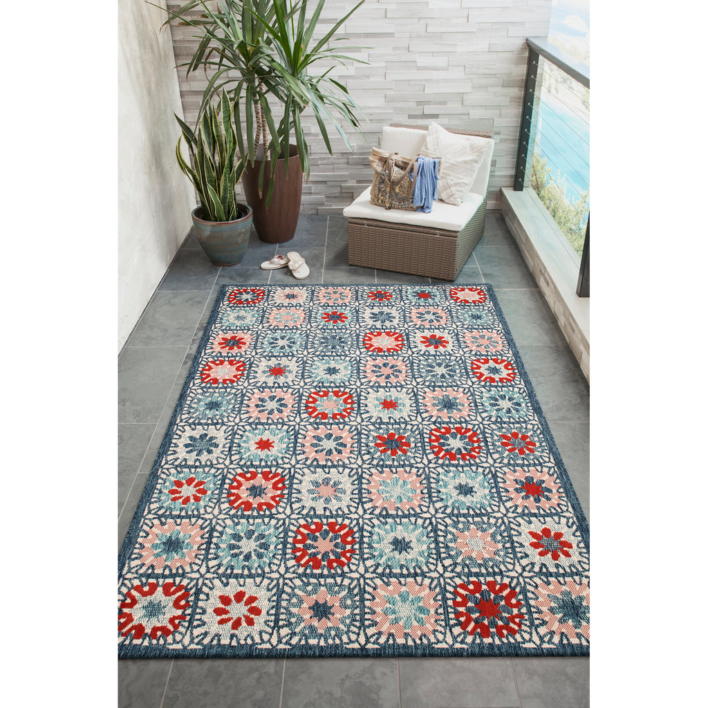Trans Ocean Portofino Boho Tiles Area Rug
