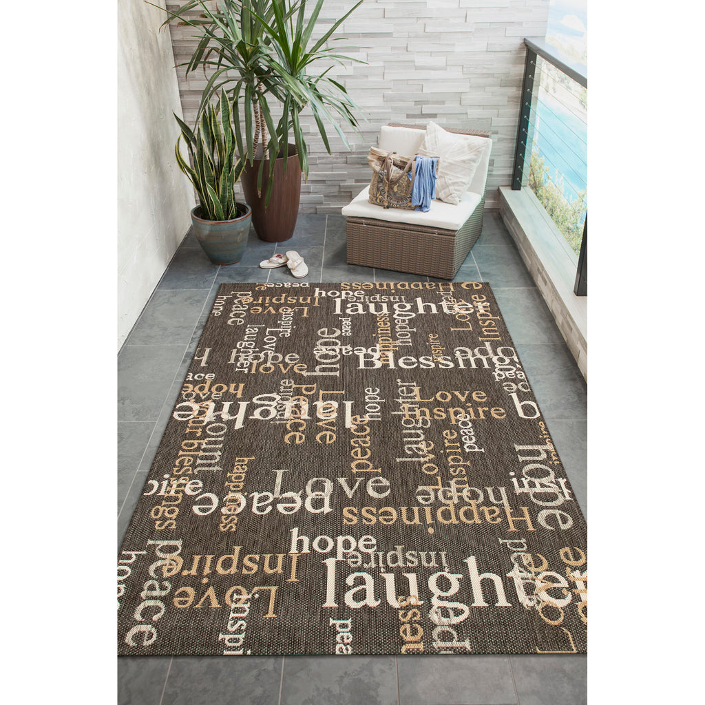Trans Ocean Portofino Sentiments Area Rug