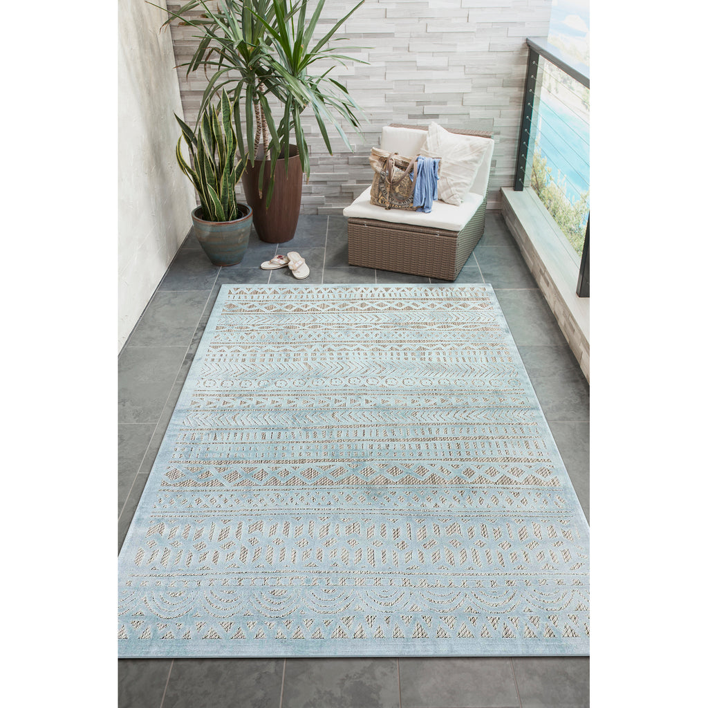 Trans Ocean Rialto Tribal Stripe Area Rug