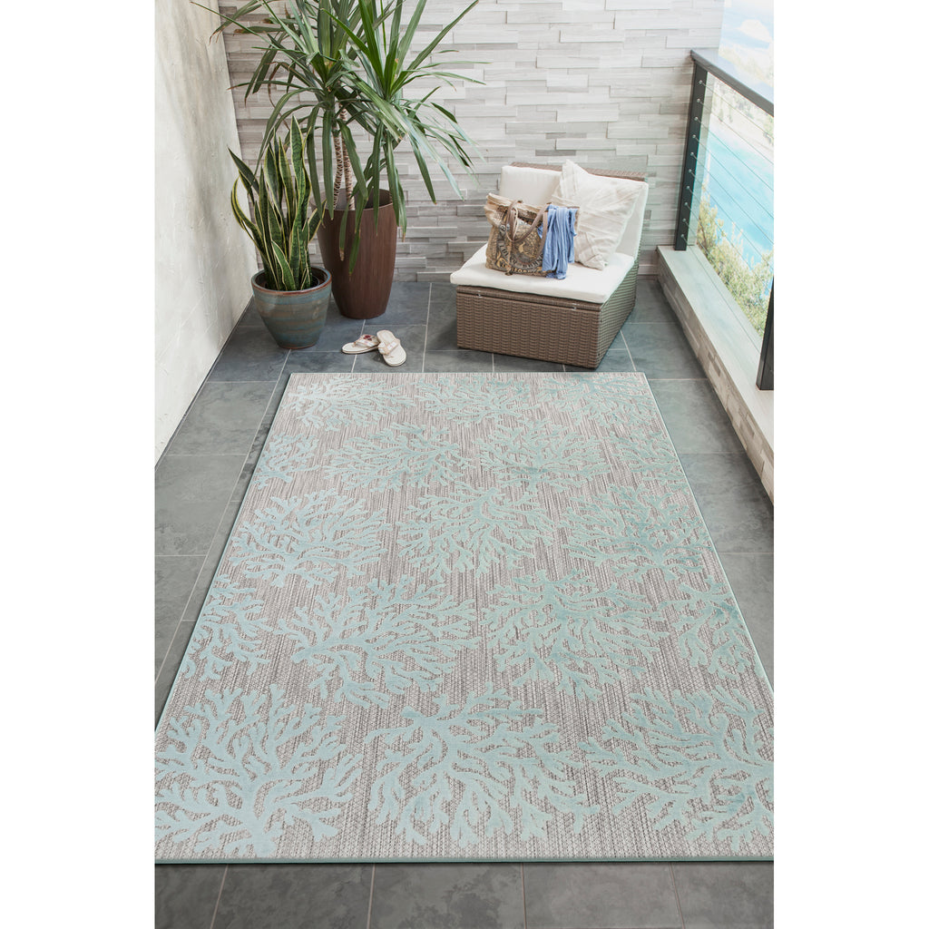 Trans Ocean Rialto Coral Area Rug