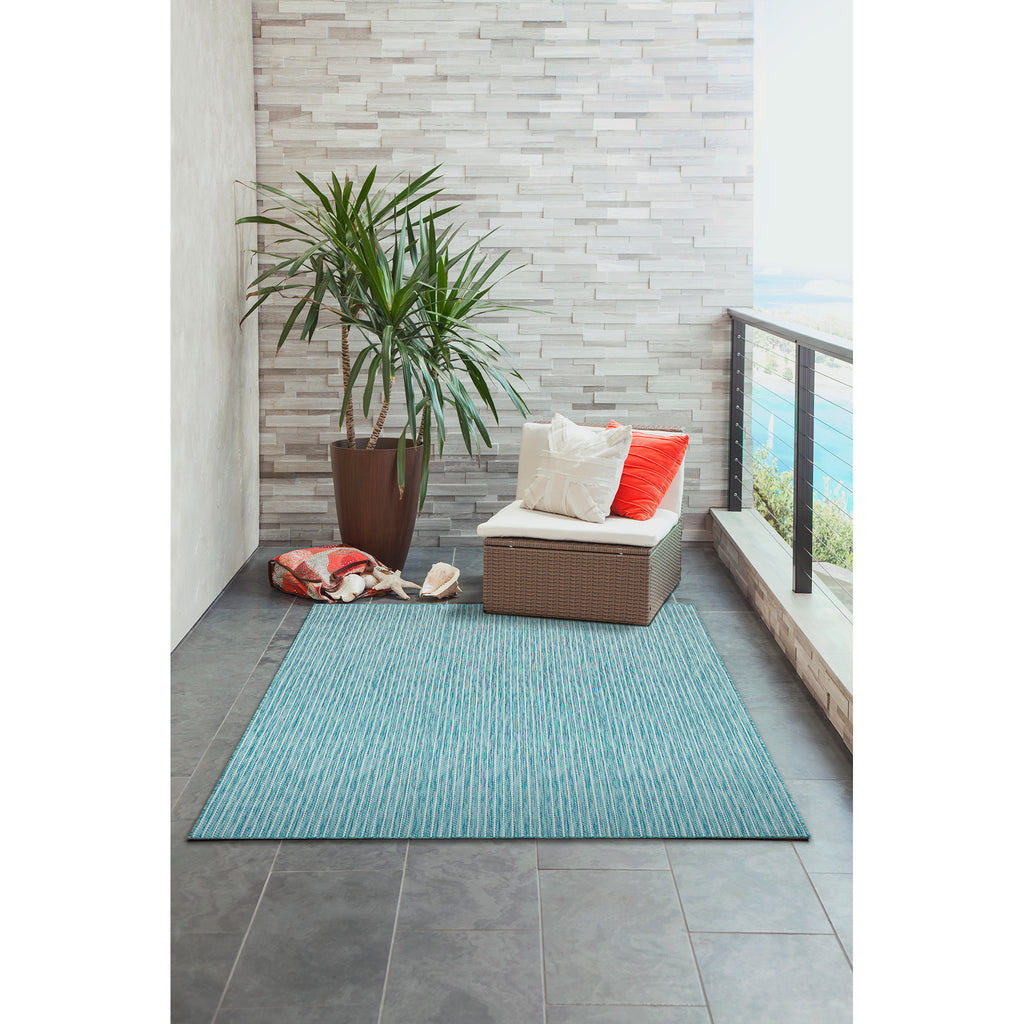 Trans Ocean Carmel Texture Stripe Area Rug
