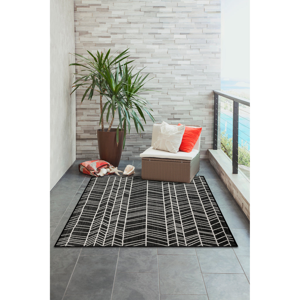 Trans Ocean Carmel Chevron Area Rug