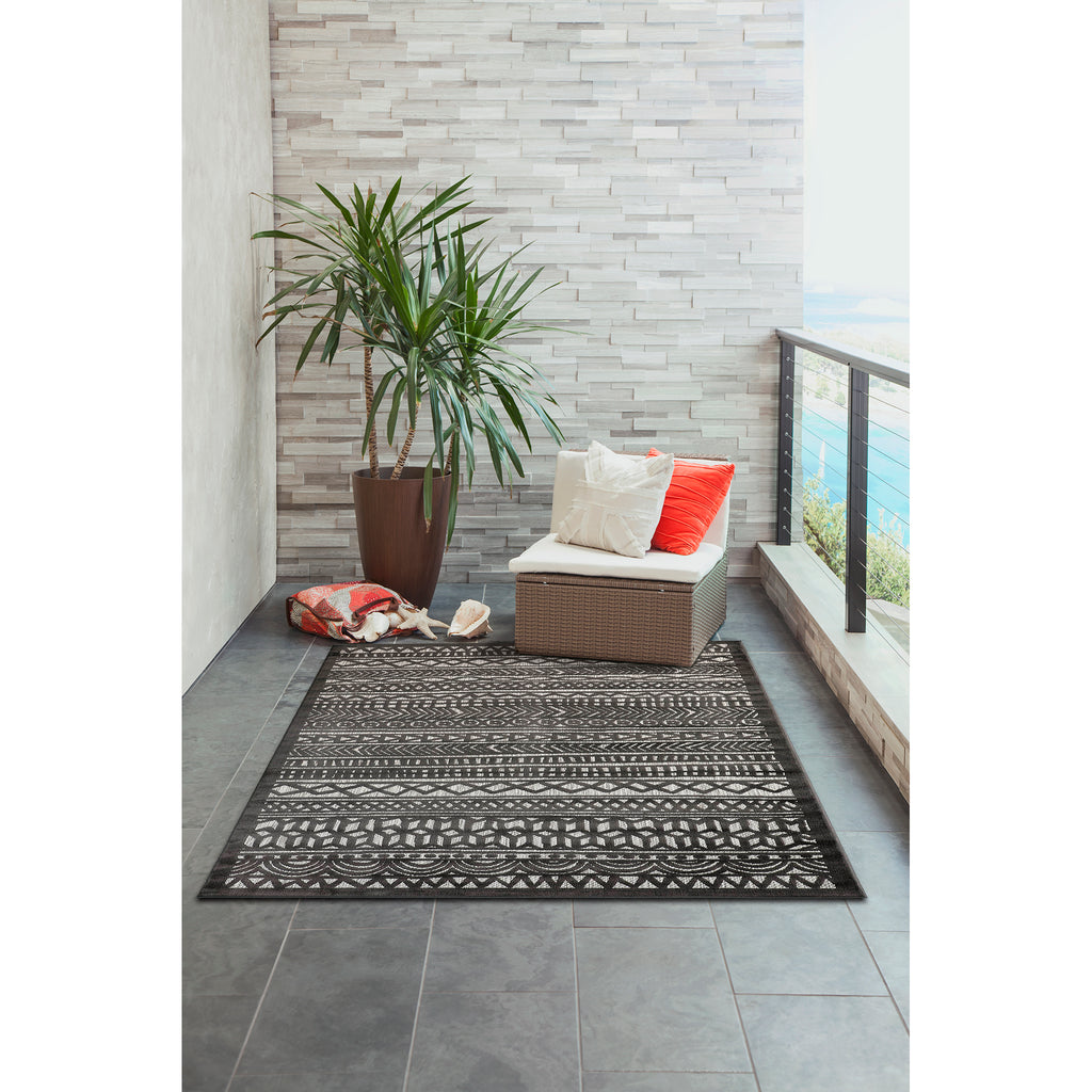 Trans Ocean Rialto Tribal Stripe Area Rug