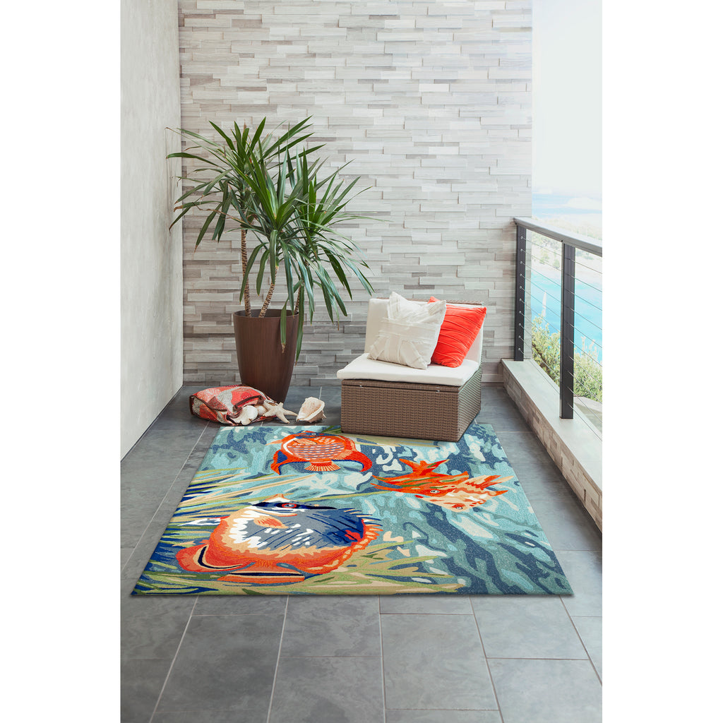Trans Ocean Ravella Tropical Fish Area Rug