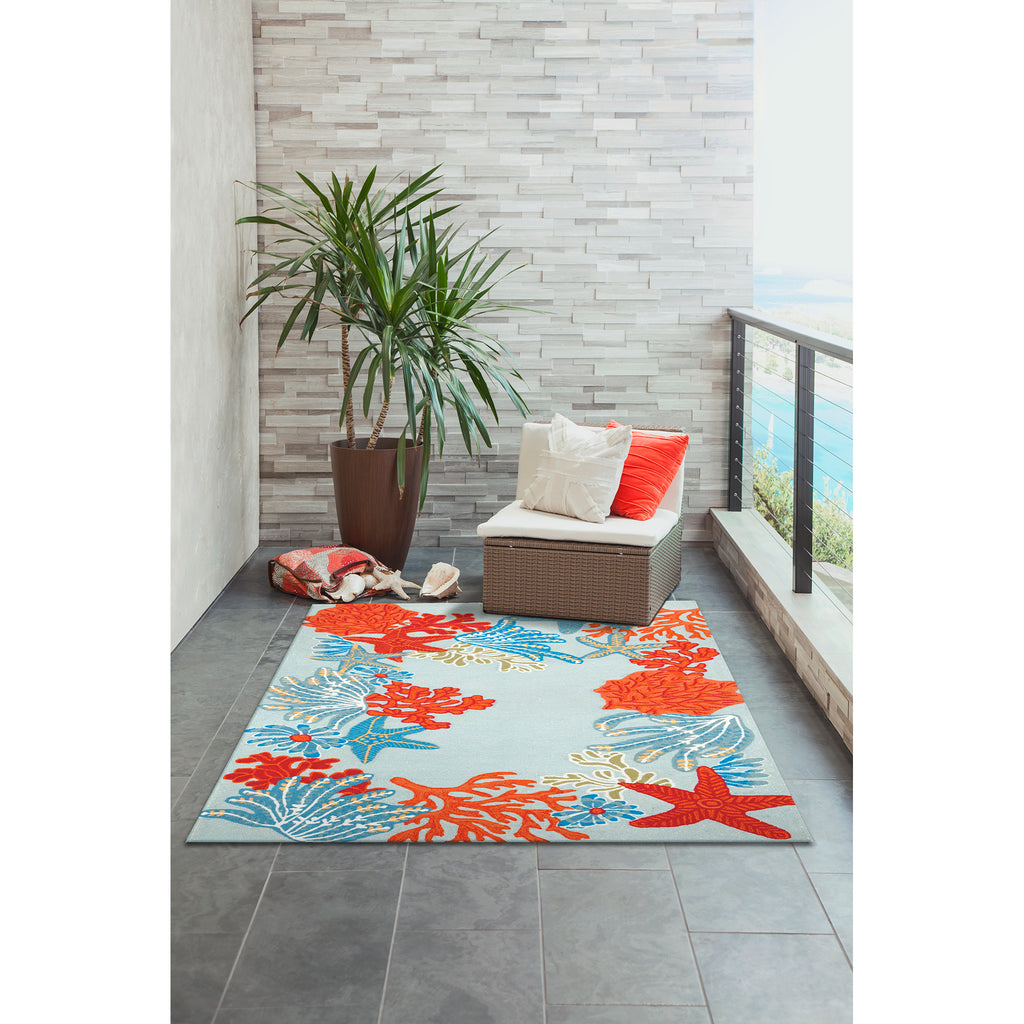 Trans Ocean Ravella Ocean Scene Area Rug