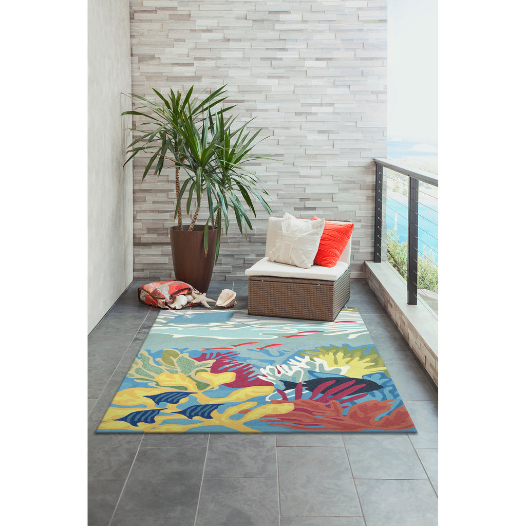 Trans Ocean Ravella Ocean View Area Rug
