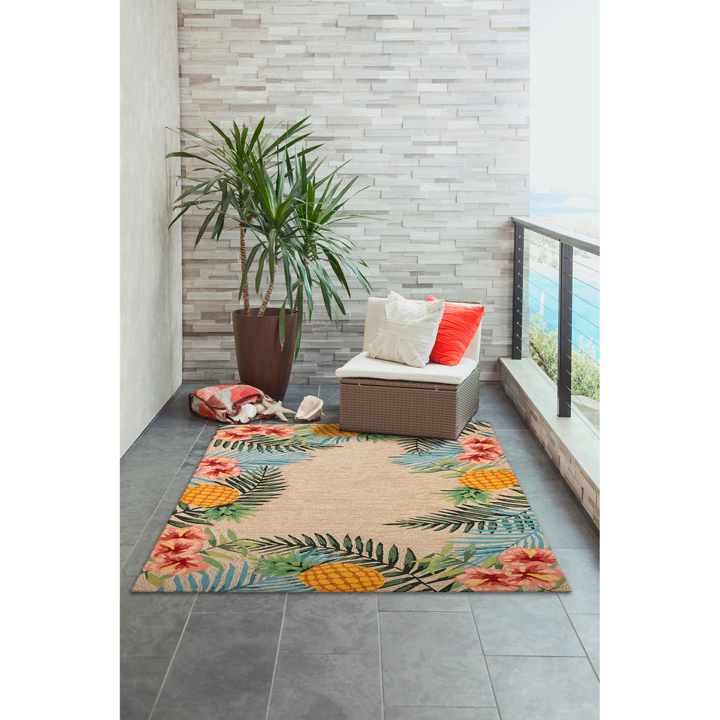 Trans Ocean Ravella Tropical Area Rug