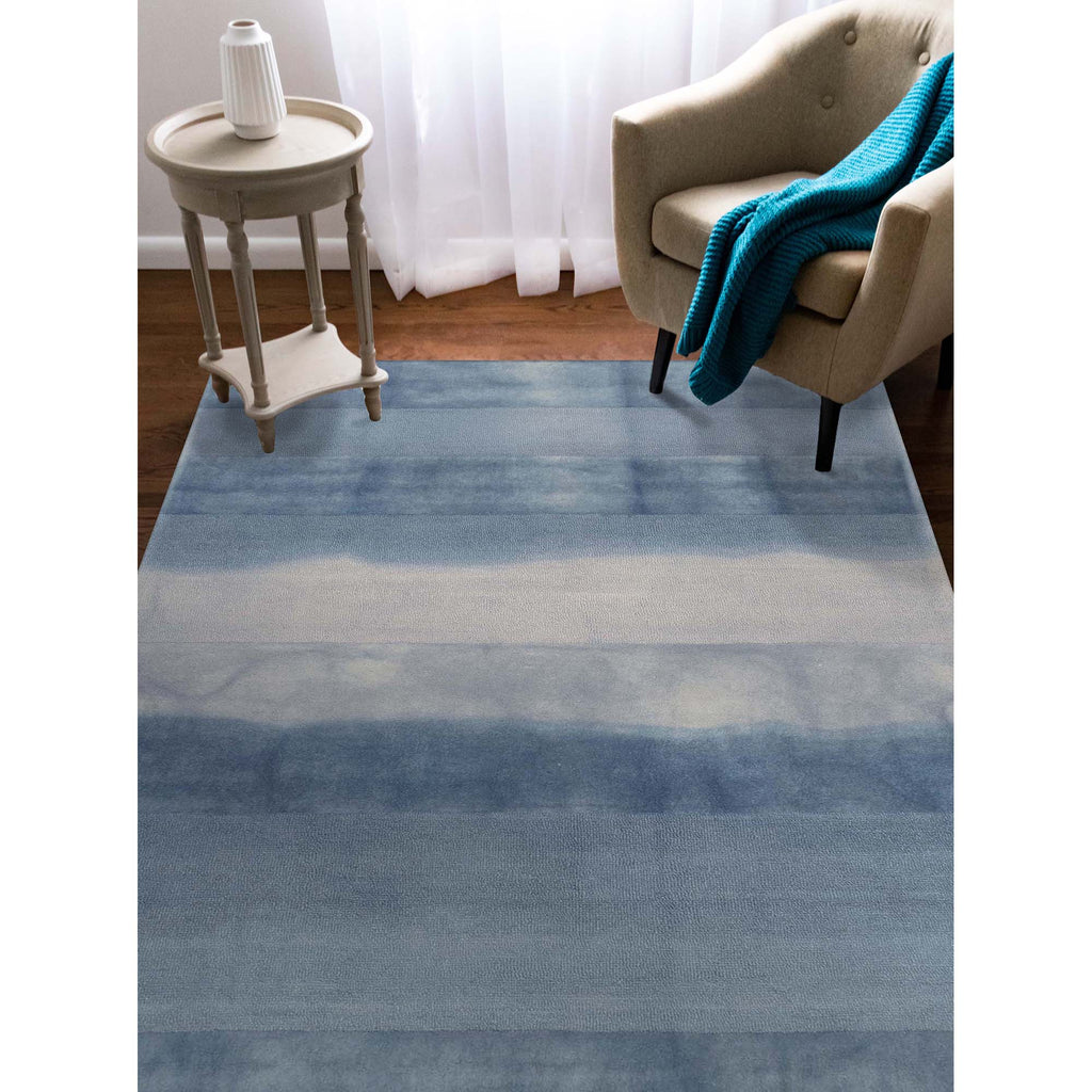 Trans Ocean Piazza Textured Stripe Area Rug