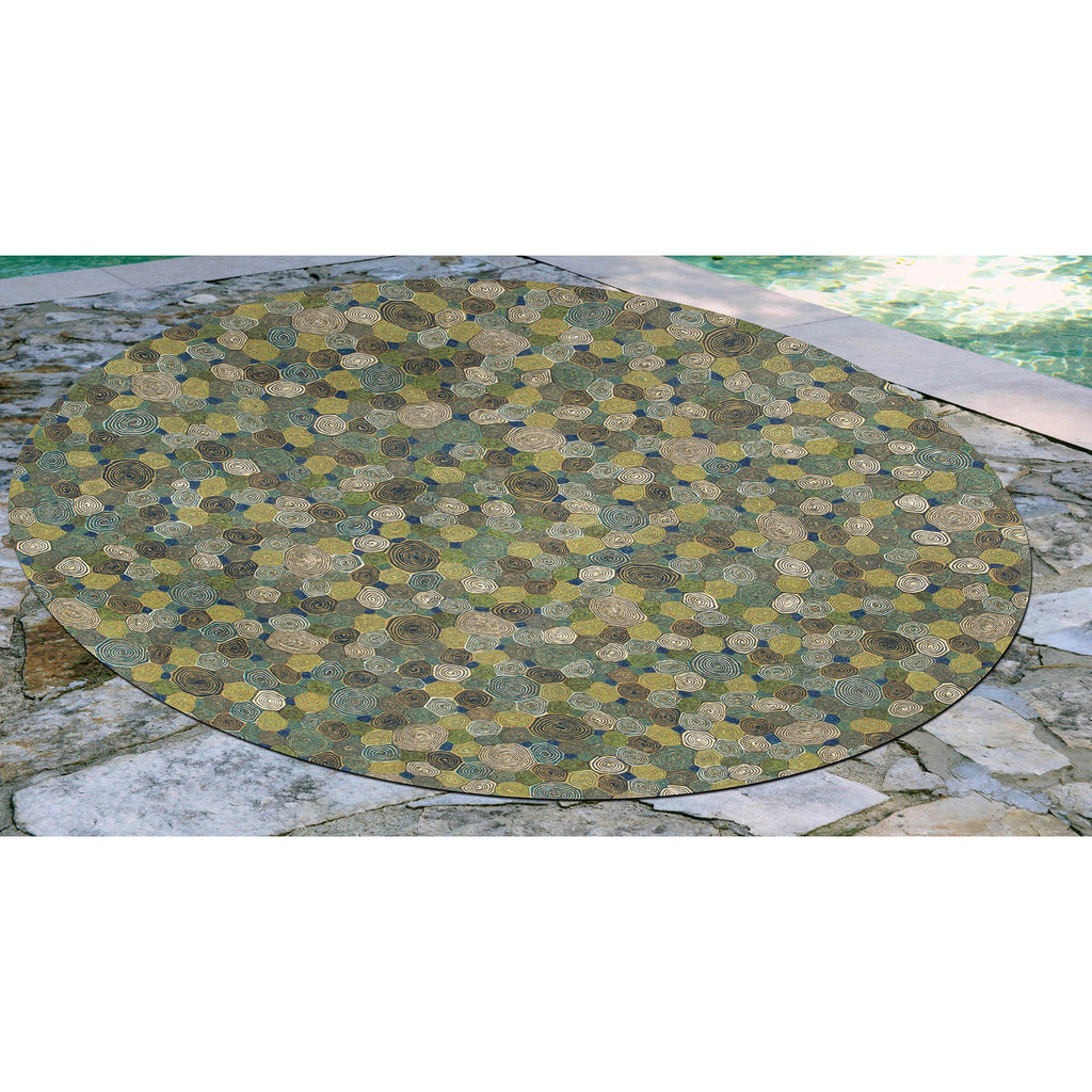 Trans Ocean Visions III Giant Swirls Area Rug