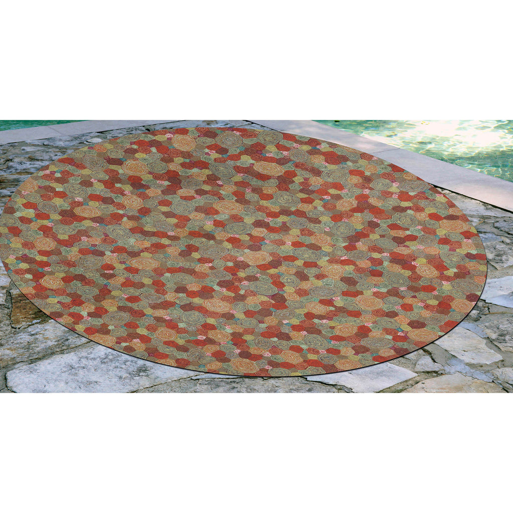 Trans Ocean Visions III Giant Swirls Area Rug