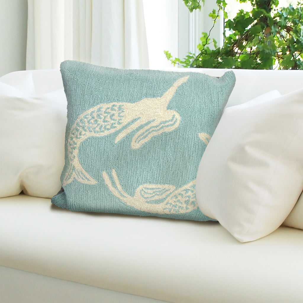 Trans Ocean Frontporch Mermaids Area Rug