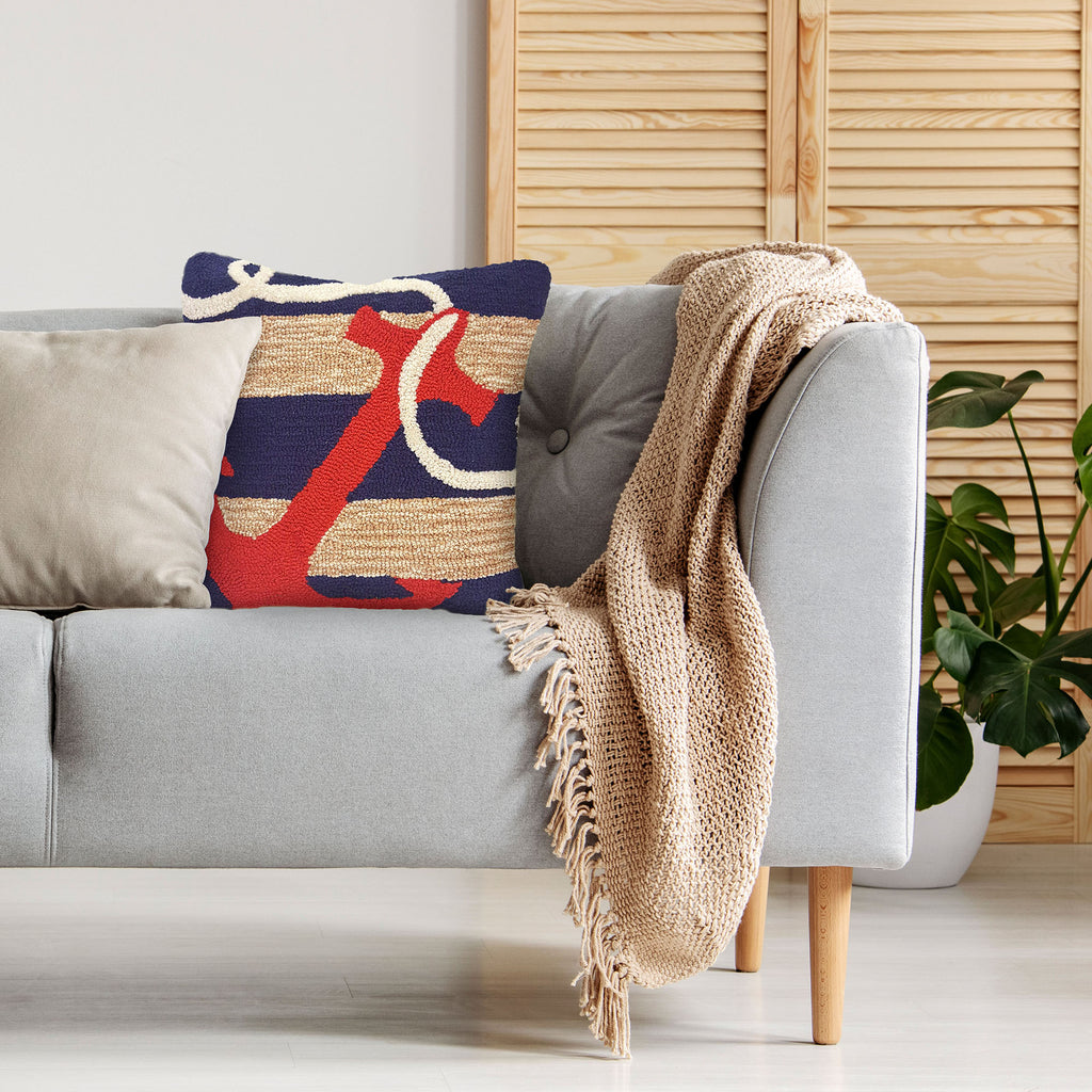 Trans Ocean Frontporch Anchor Area Rug