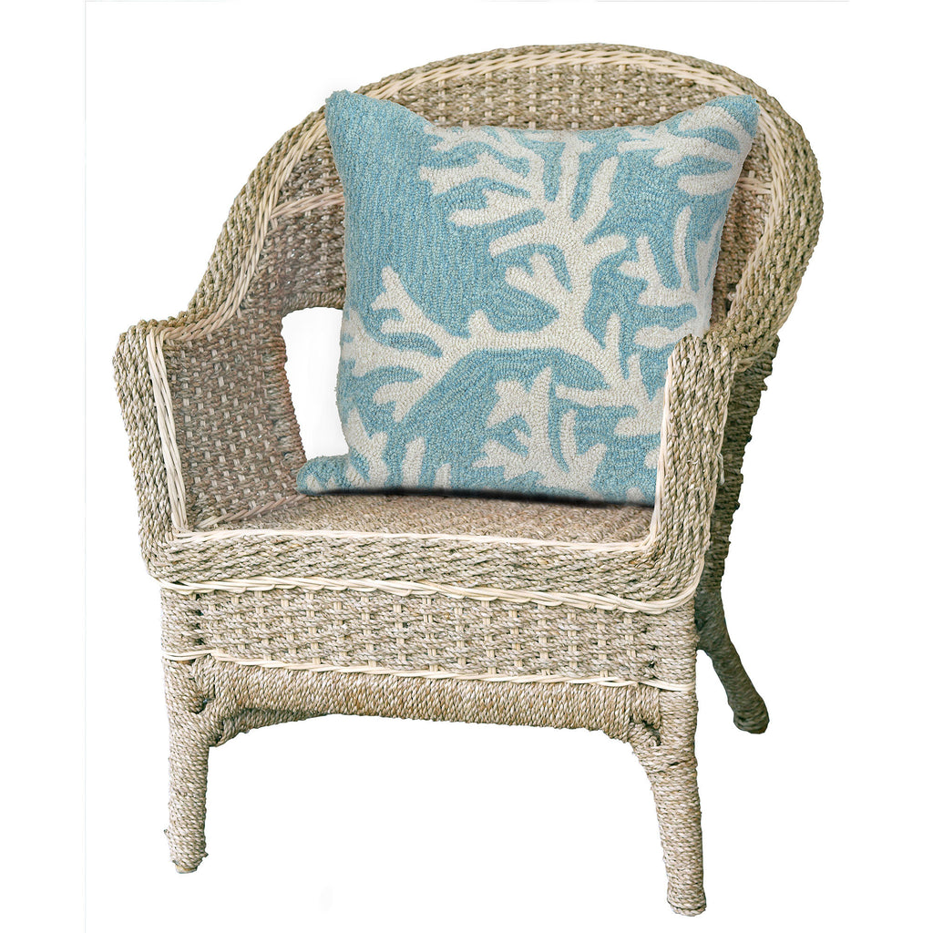 Trans Ocean Frontporch Coral Area Rug