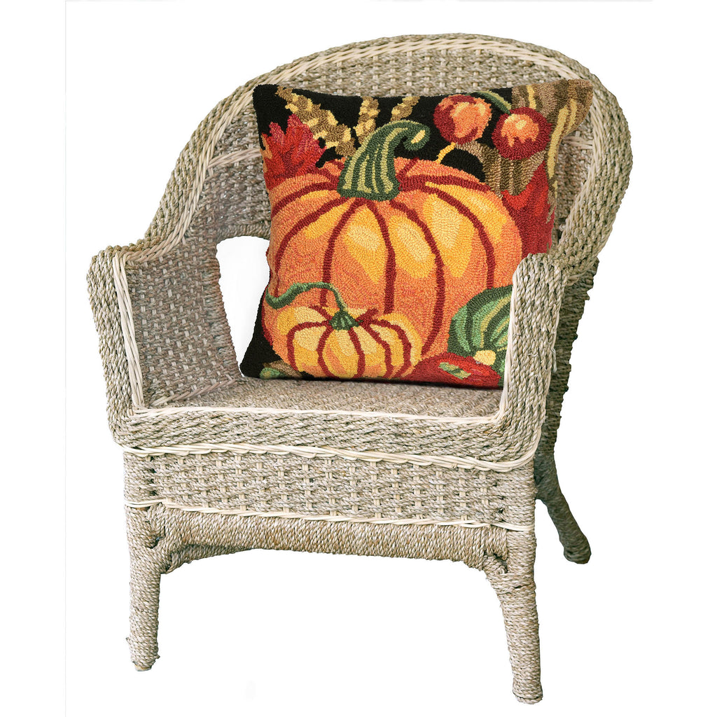 Trans Ocean Frontporch Pumpkin Area Rug