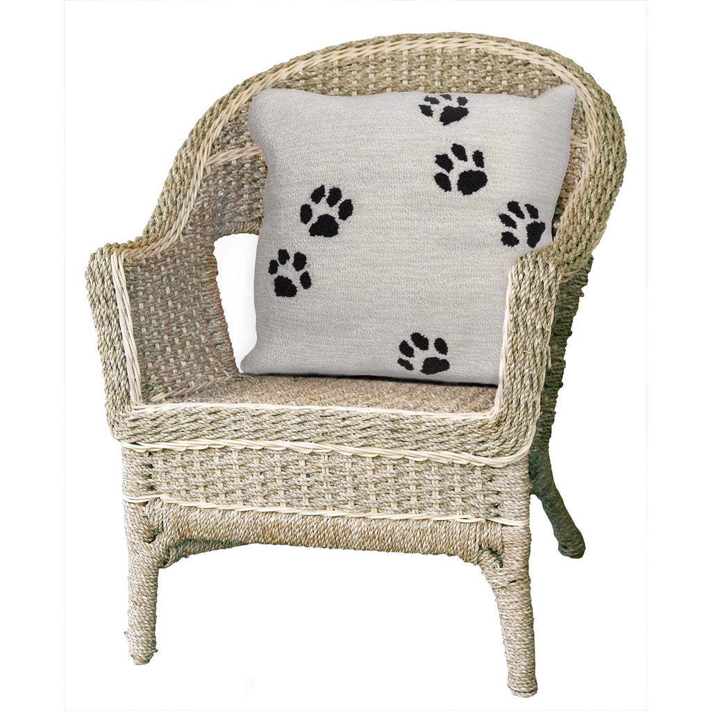 Trans Ocean Frontporch Paw Prints Area Rug