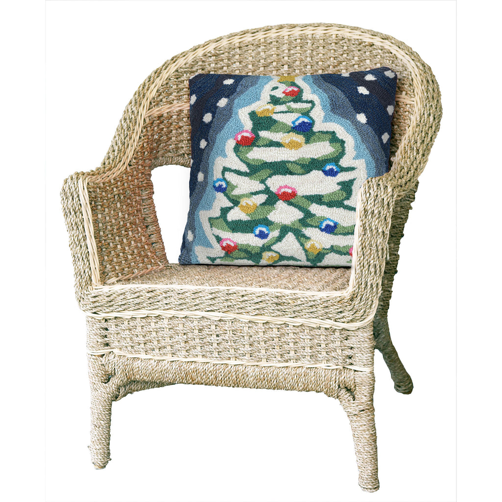 Trans Ocean Frontporch Xmas Tree Area Rug