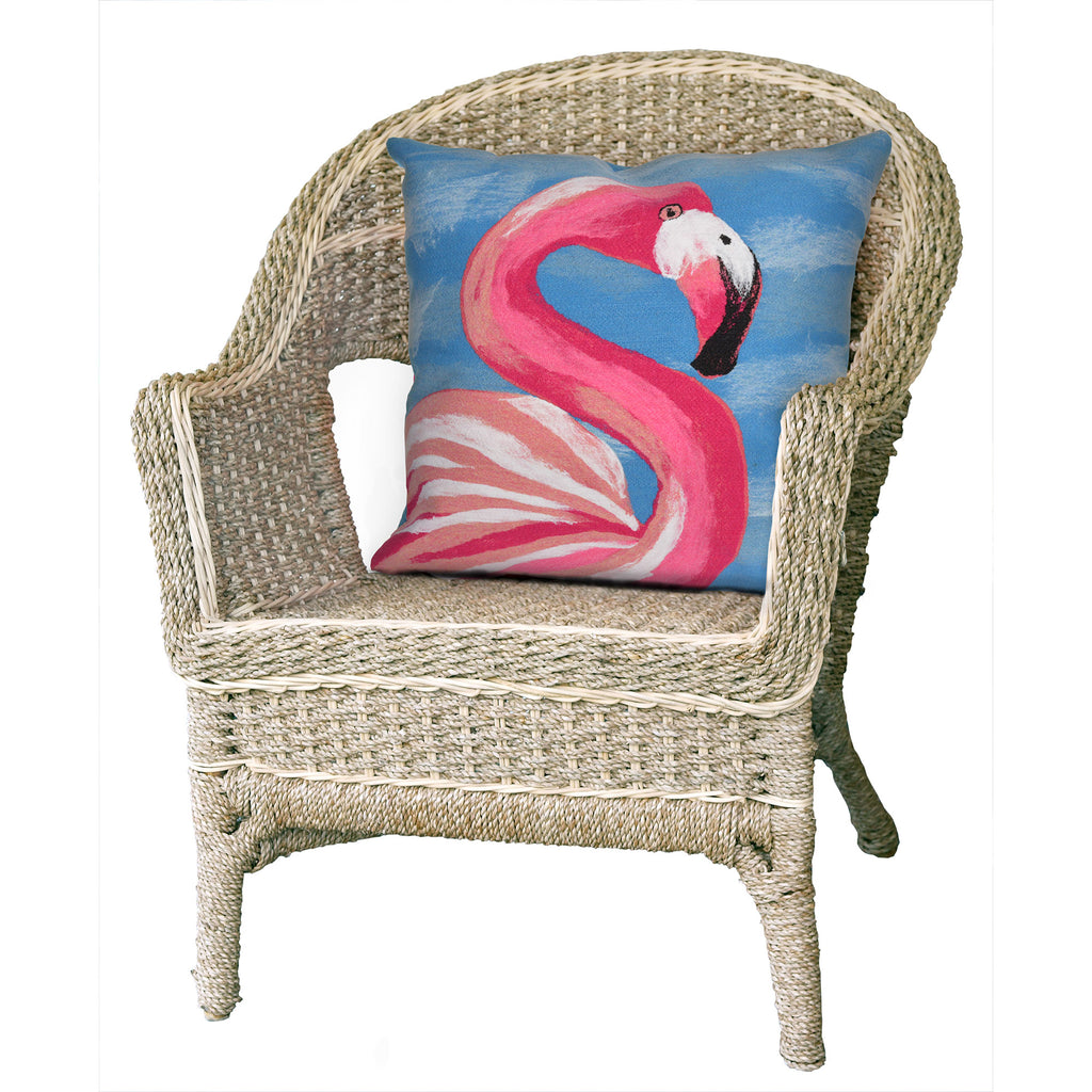 Trans Ocean Visions III Flamingo Area Rug