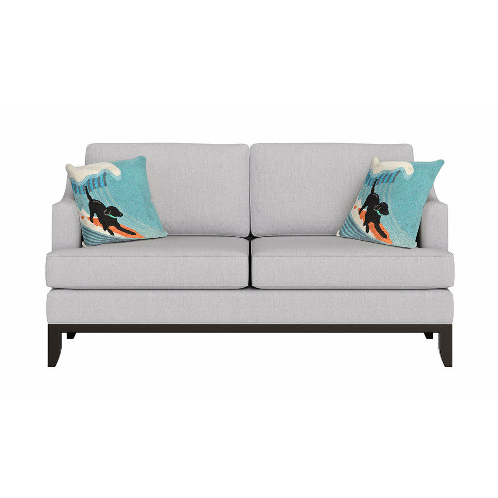 Trans Ocean Frontporch Surfing Dog Area Rug