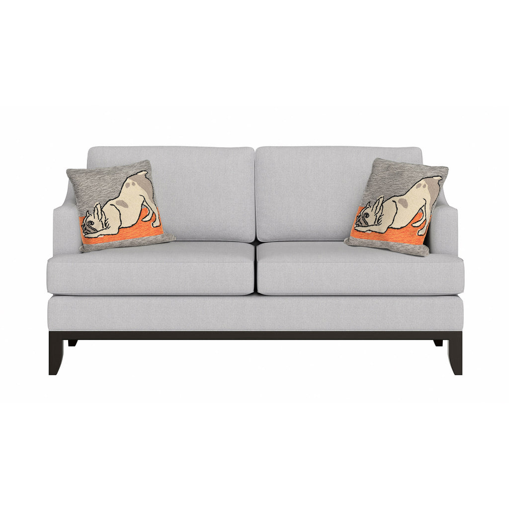 Trans Ocean Frontporch Yoga Dogs Area Rug