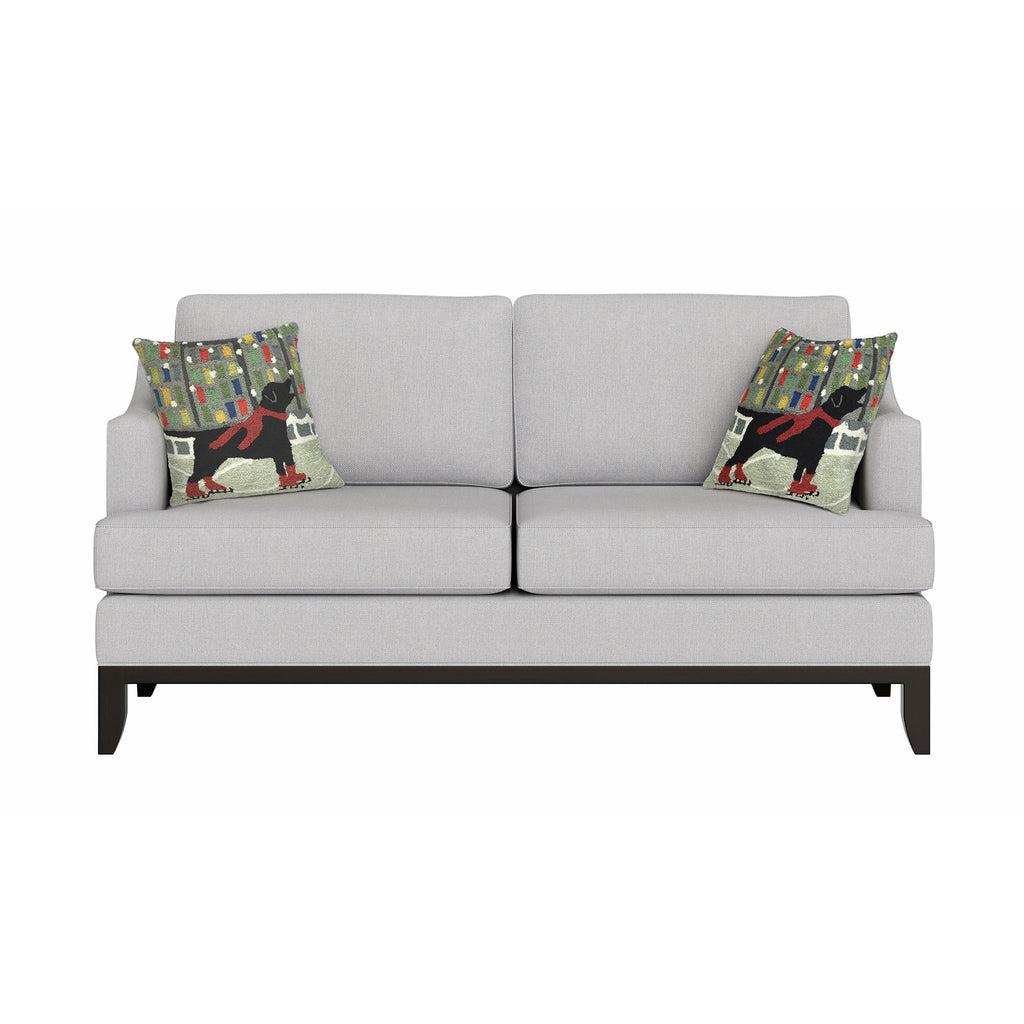 Trans Ocean Frontporch Holiday Ice Dog Area Rug