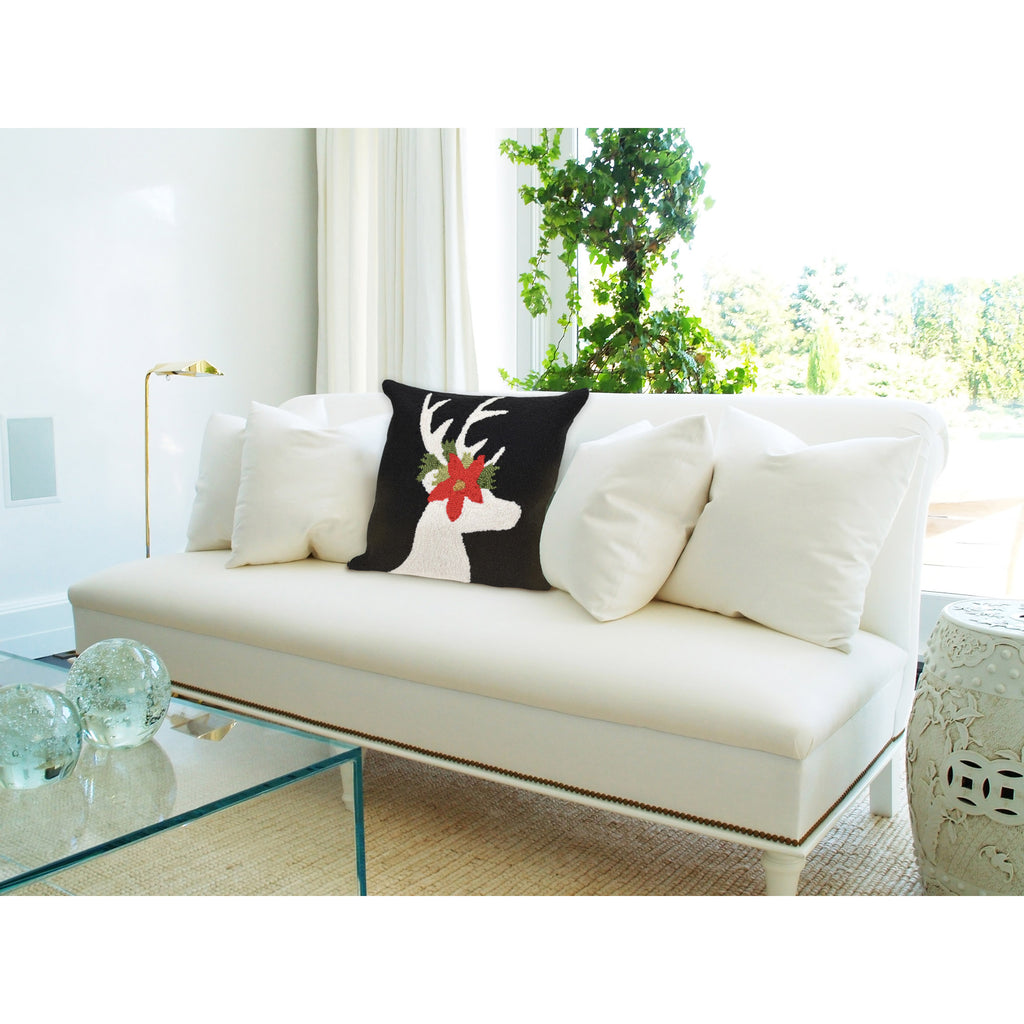 Trans Ocean Frontporch Reindeer Area Rug