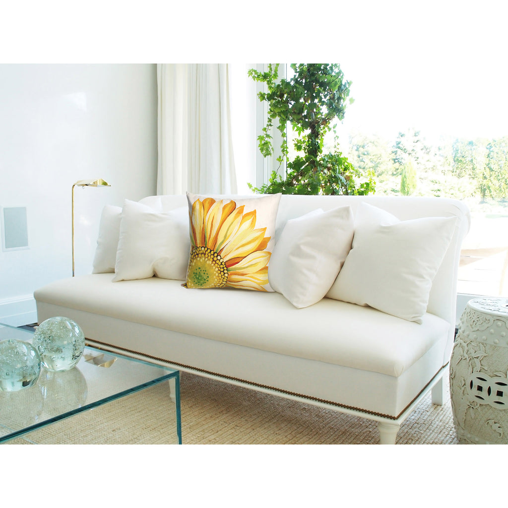 Trans Ocean Visions III Sunflower Area Rug