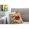 Trans Ocean Frontporch Cardinal with Berries Area Rug
