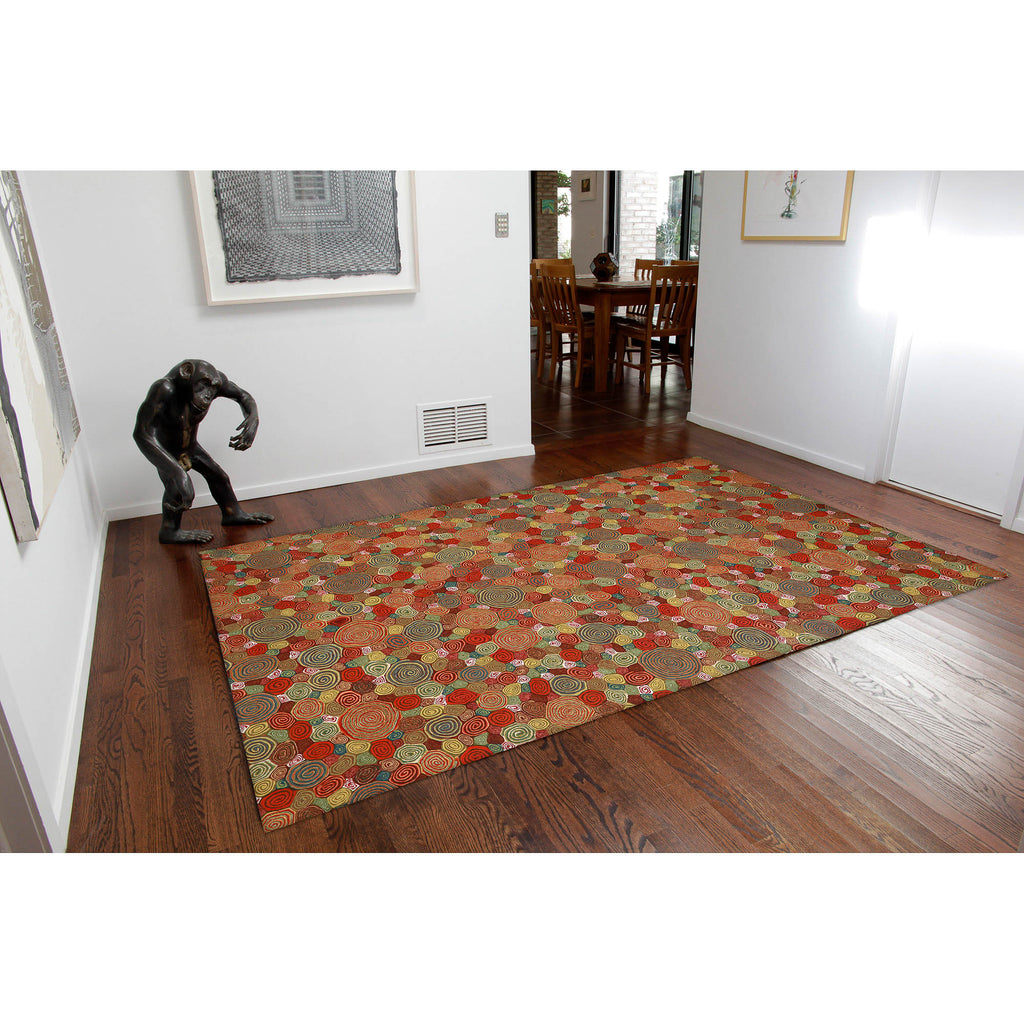Trans Ocean Visions III Giant Swirls Area Rug