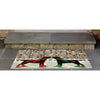 Trans Ocean Frontporch Holiday Ice Dogs Area Rug
