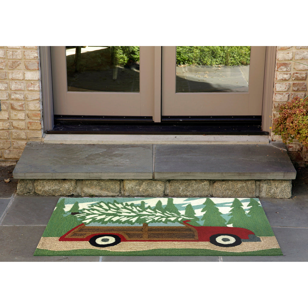 Trans Ocean Frontporch Woody Wonderland Area Rug