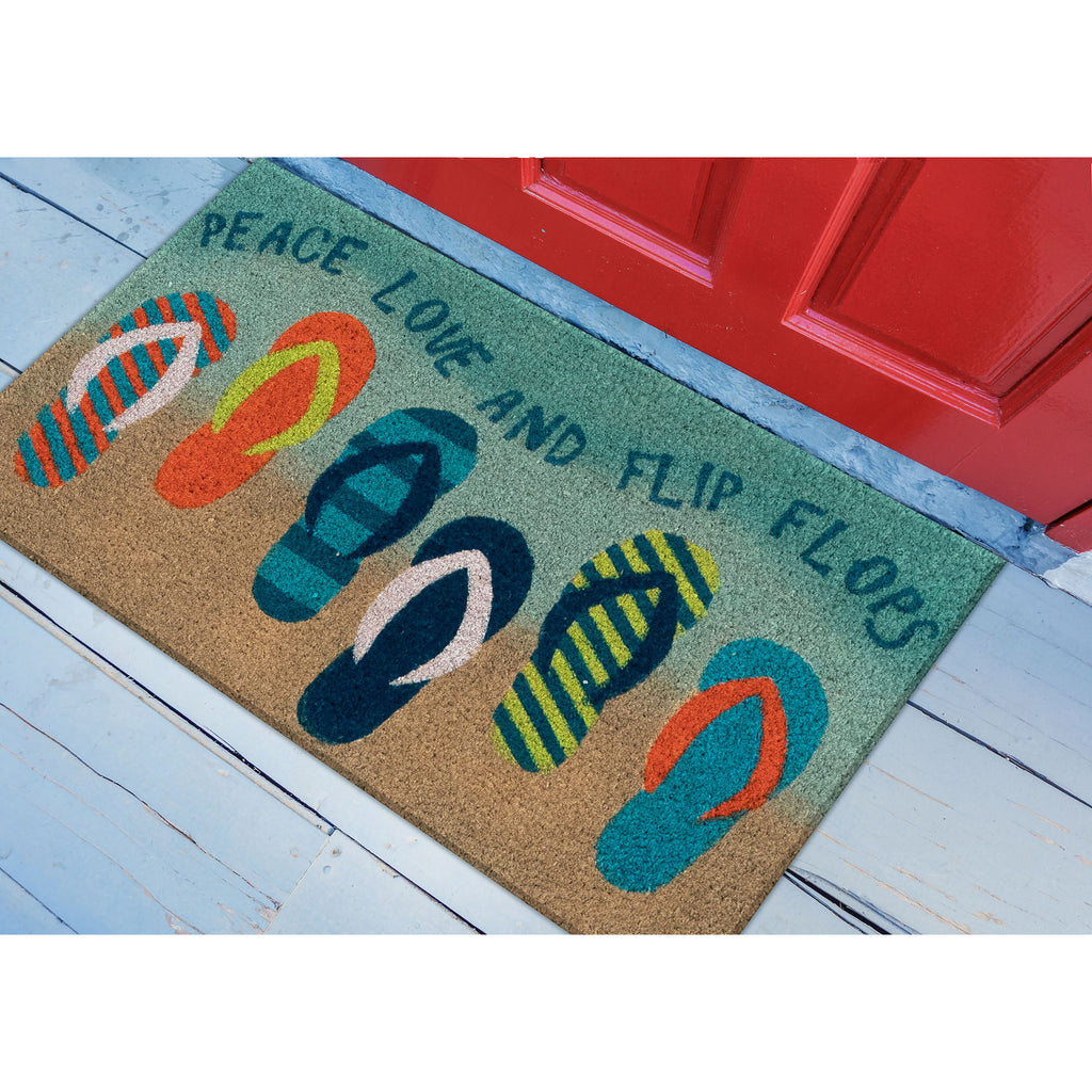 Trans Ocean Natura Flip Flops Area Rug