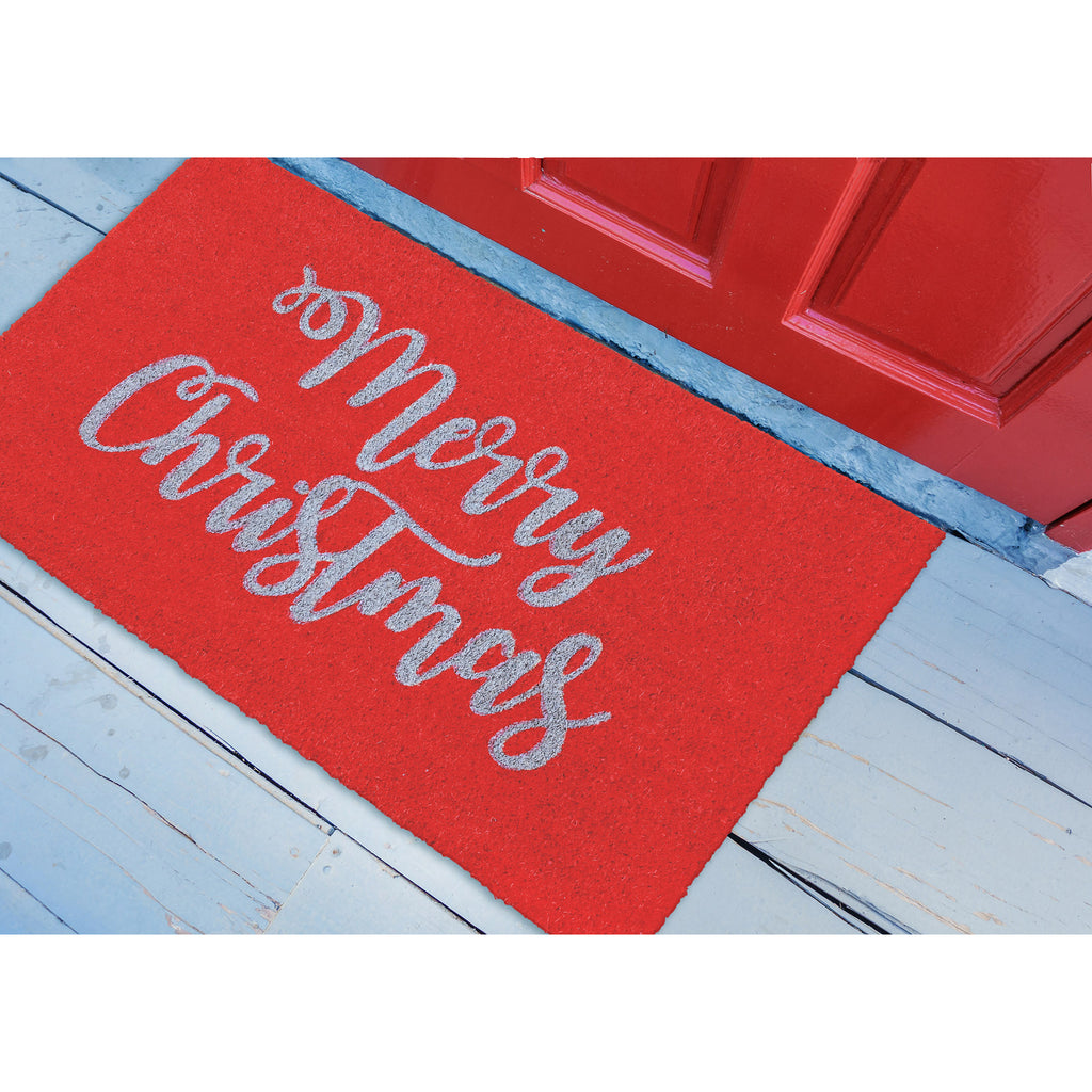 Trans Ocean Natura Merry Christmas Area Rug