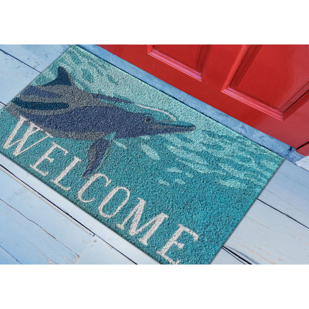 Trans Ocean Natura Dolphin Area Rug