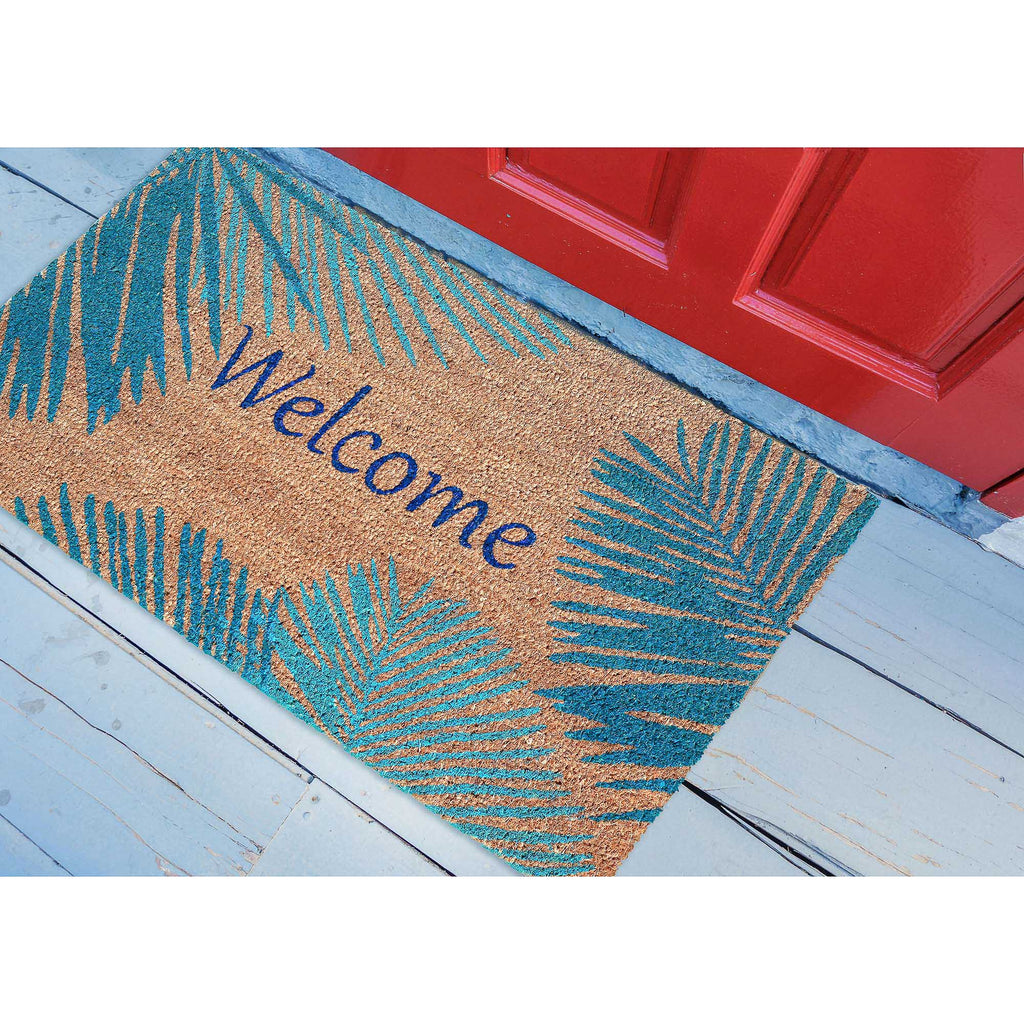 Trans Ocean Natura Palm Border Area Rug