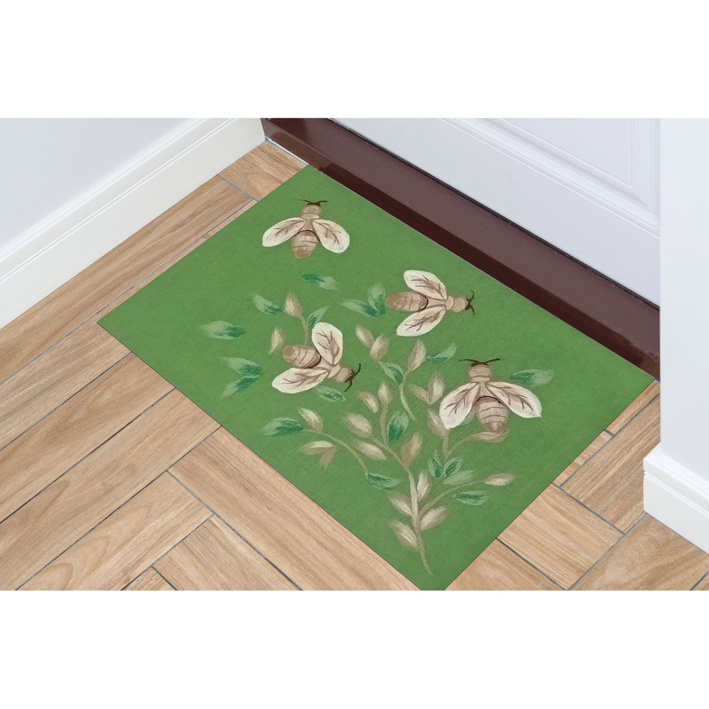 Trans Ocean Illusions Bees Area Rug