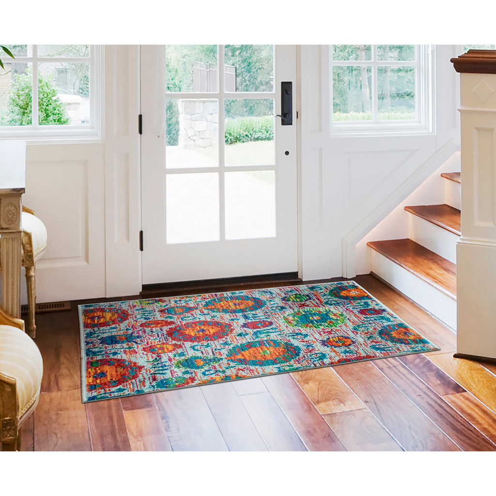 Trans Ocean Fiesta Medallions Area Rug
