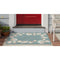 Trans Ocean Capri Seashell Border Area Rug