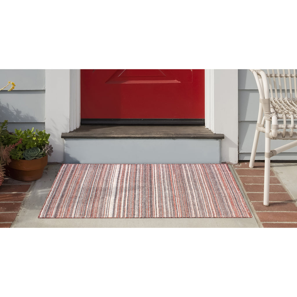 Trans Ocean Dakota Stripe Area Rug