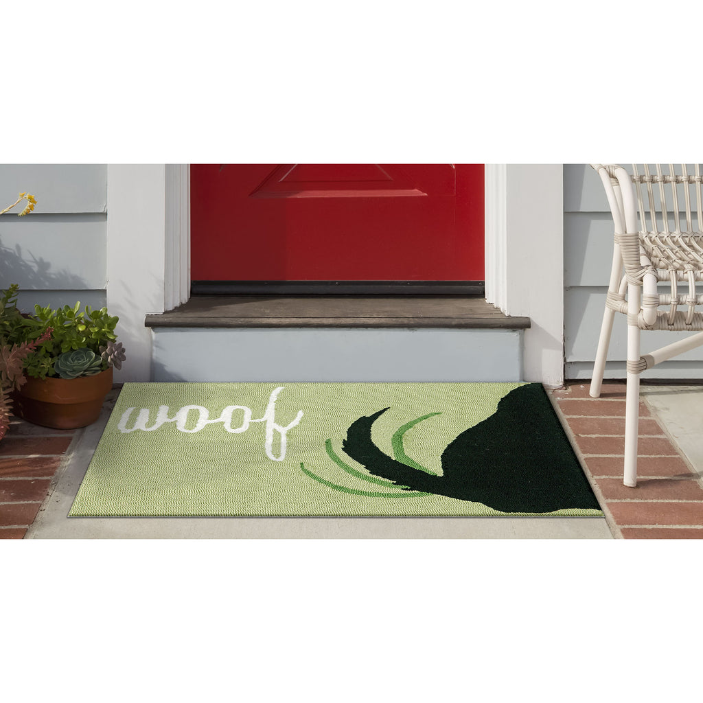 Trans Ocean Frontporch Woof Area Rug