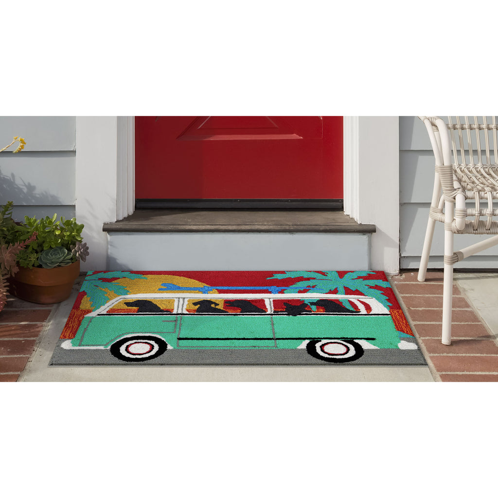 Trans Ocean Frontporch Beach Trip Area Rug