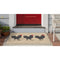 Trans Ocean Frontporch Roosters Area Rug