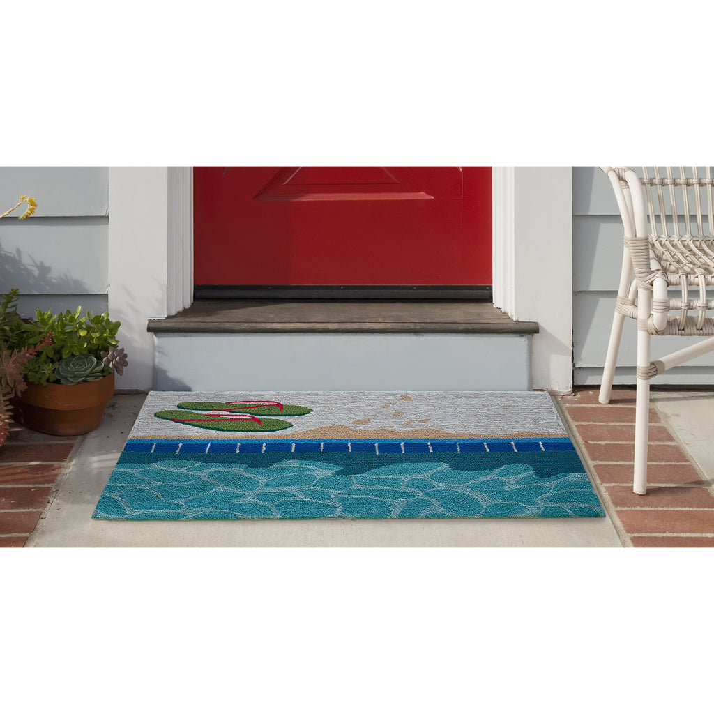 Trans Ocean Frontporch Poolside Area Rug