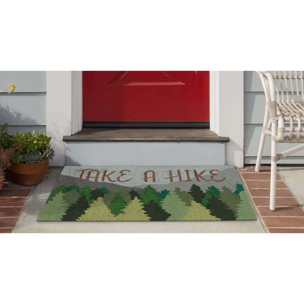 Trans Ocean Frontporch Take A Hike Area Rug
