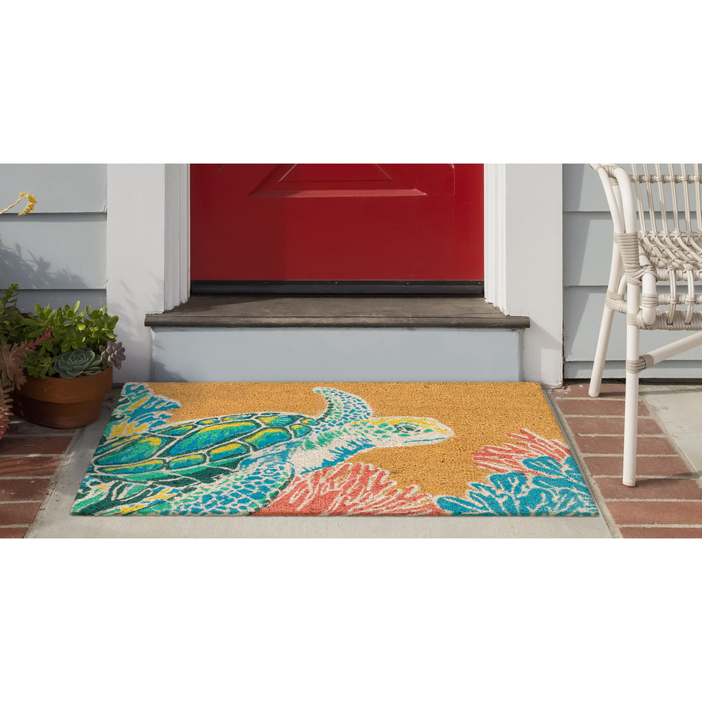 Trans Ocean Natura Seaturtle Area Rug